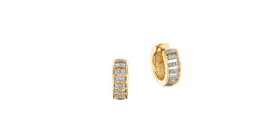 Bijouterie-clermont-labrecque-Boucles -oreilles-anneaux-diamants-or-10k-jaune-dd2926