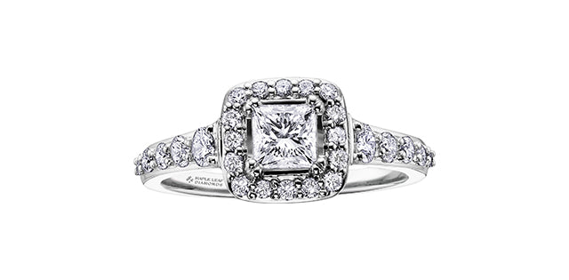 bijouterie-clermont-labrecque-Bague-diamants-princesse-or-14K-blanc-ml118w50