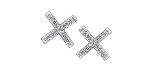 bijouterie-clermont-labrecque-Boucles-oreilles-X-diamants-or-10k-blanc-dd3176