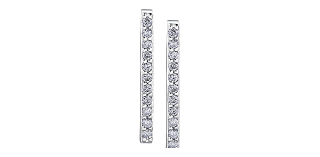 bijouterie-clermont-labrecque-Boucles-oreilles-lineaire-diamants-or-10K-blanc-dd3001