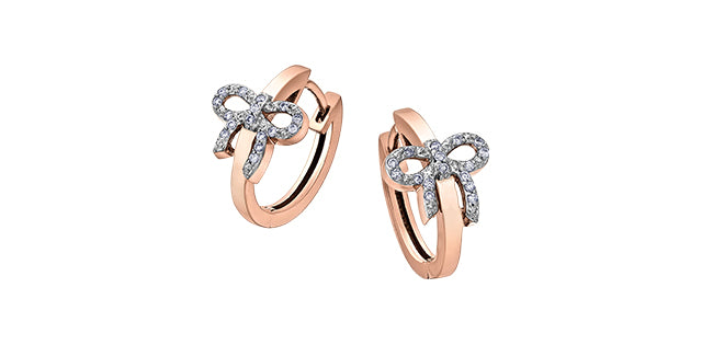 bijouterie-clermont-labrecque-Boucles-oreilles-ruban-diamants-or-10k-rose-blanc-dd3051