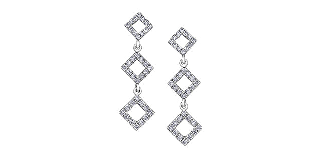 bijouterie-clermont-labrecque-Boucles-oreilles-trilosange-diamants-or-10k-blanc-dd3068