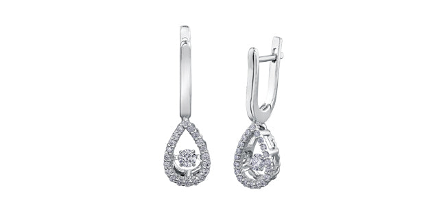 bijouterie-clermont-labrecque-Boucles -oreilles-goutte-diamants-flottants -or-10k-blanc-dd2873