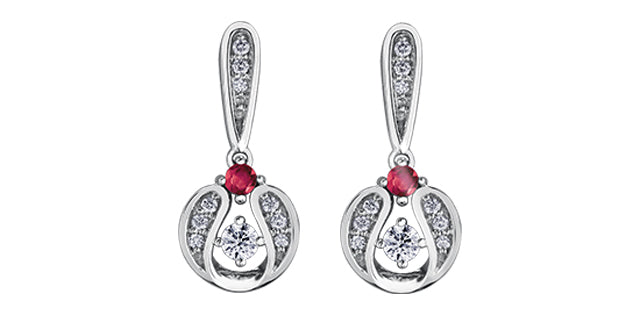 bijouterie-clermont-labrecque-Boucles -oreilles-rubis-diamants-or-10k-blanc-ml358w12