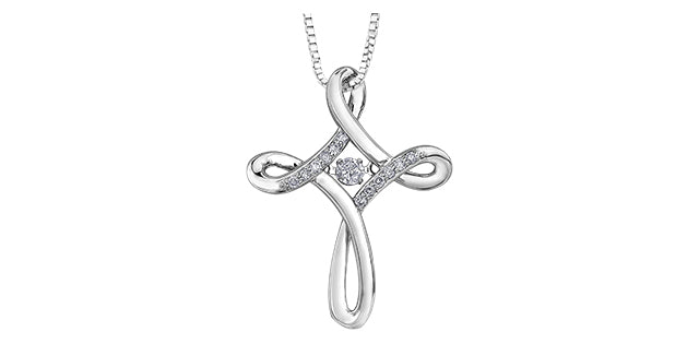 bijouterie-clermont-labrecque-pendentif-croix-nœud-vie-diamants-or-10K-blanc-dx687