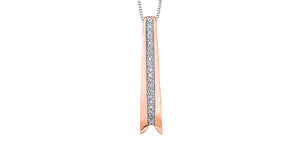 bijouterie-clermont-labrecque-Pendentif-lineaire-diamants-or-10k-rose-blanc-dd2996