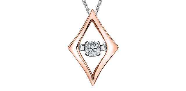 bijouterie-clermont-labrecque-Pendentif-losange-diamants-flottant-or-10k-rose-blanc-dx716r