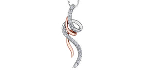 bijouterie-clermont-labrecque-Pendentif-nouage-diamants-or-10k-rose-blanc-dd7266