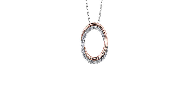 bijouterie-clermont-labrecque-Pendentif-oval-diamants-or-10K-rose-blanc-pp3304rw
