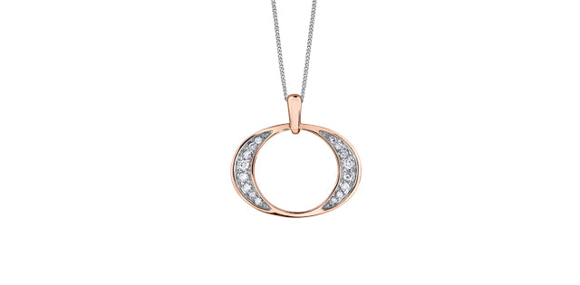 bijouterie-clermont-labrecque-Pendentif-rond-diamants-or-10k-rose-blanc-dd3028