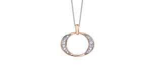 bijouterie-clermont-labrecque-Pendentif-rond-diamants-or-10k-rose-blanc-dd3028