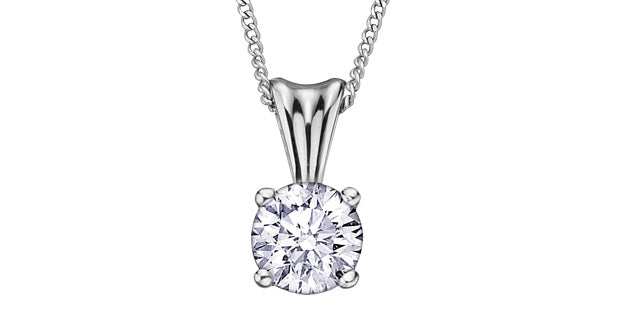 bijouterie-clermont-labrecque-Pendentif-solitaire-diamants-or-14K-blanc-am103