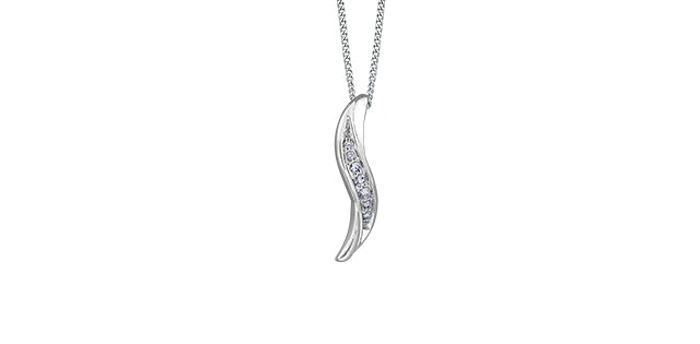 bijouterie-clermont-labrecque-Pendentif-vague-diamants-or-10K-blanc-pp3411wc