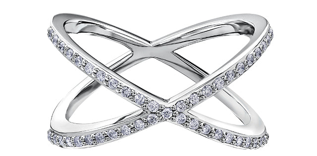 bijouterie-clermont-labrecque-bague-X-diamants-or-10k-blanc-dd2945